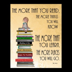 The more you read...